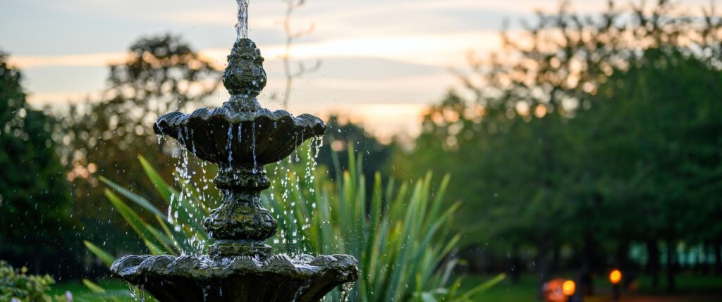 Outdoor Water Feature Installation | St. Louis Landscaping Design | Poynter Landscape